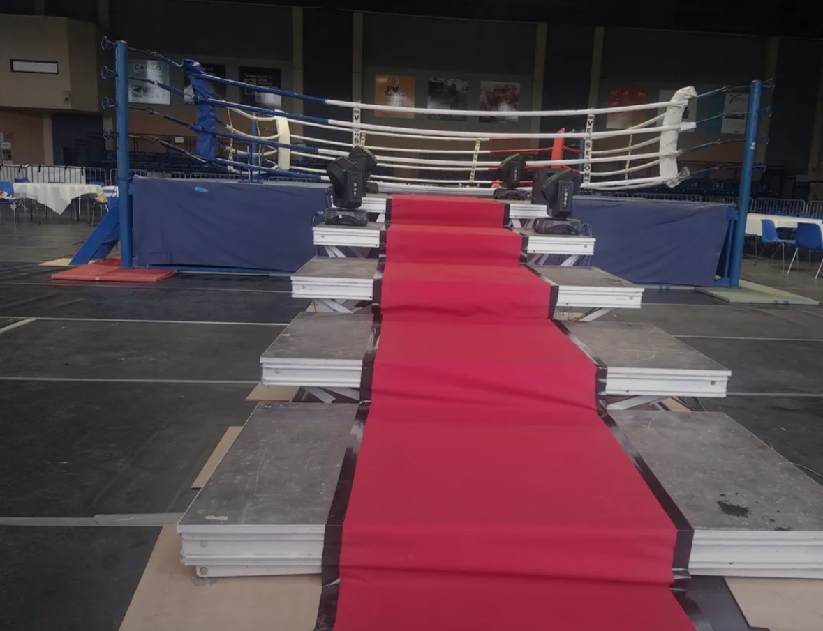 Surveillance SSIAP 3 lors d’un gala de boxe